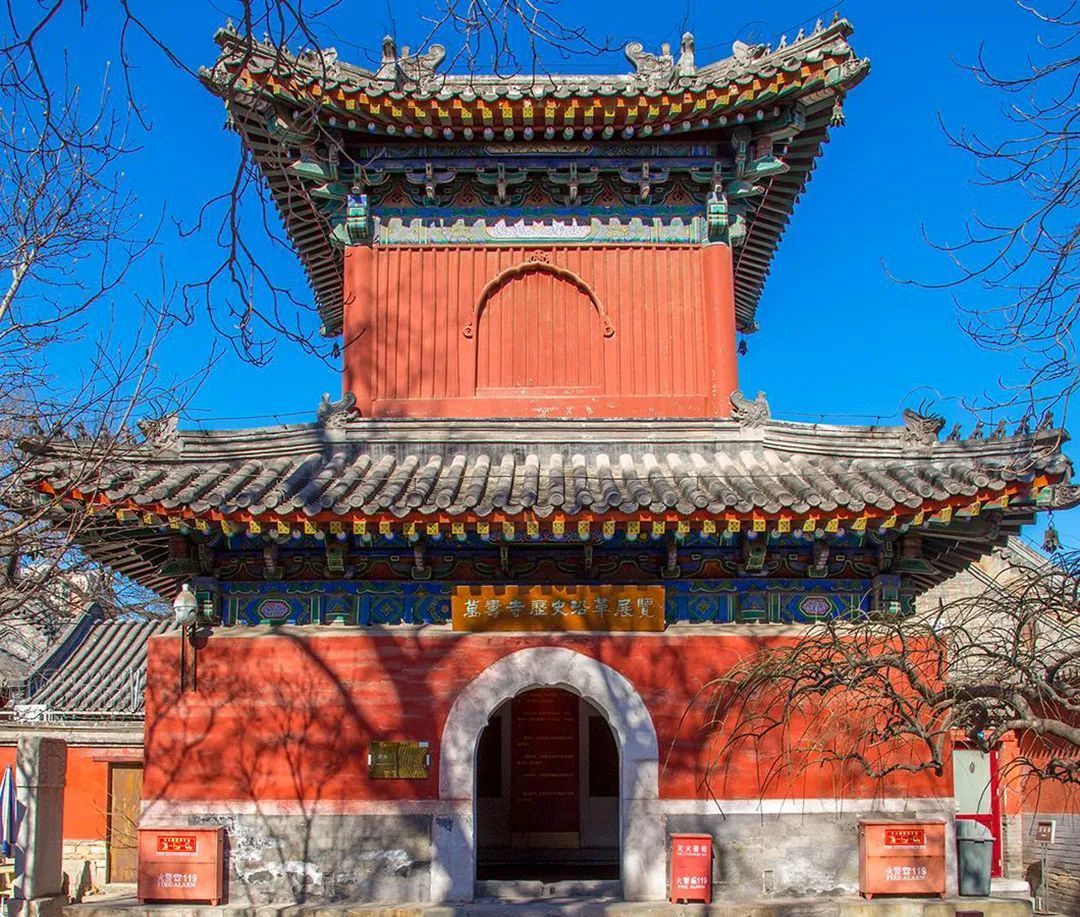 北京艺术博物馆里的展览——万寿寺历史沿革展览 ©北京艺术博物馆