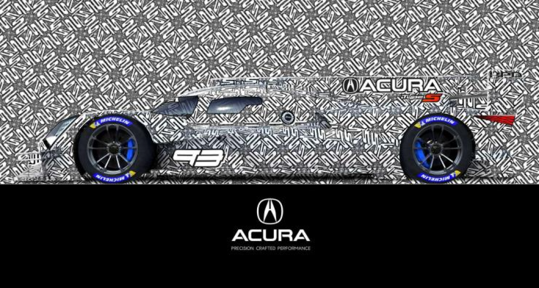 讴歌ARX-06 LMDh赛车原型预告图发布,未来WEC竞争越发激烈