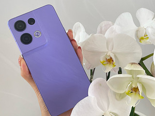 紫色手机和夏天很搭啊，Reno8花仙紫