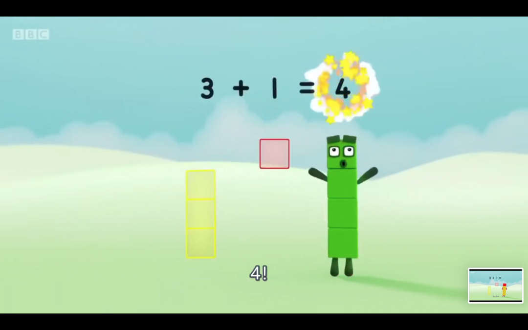 1天1集动画片，是我用过最简单有用的数学启蒙法（4部管够看）