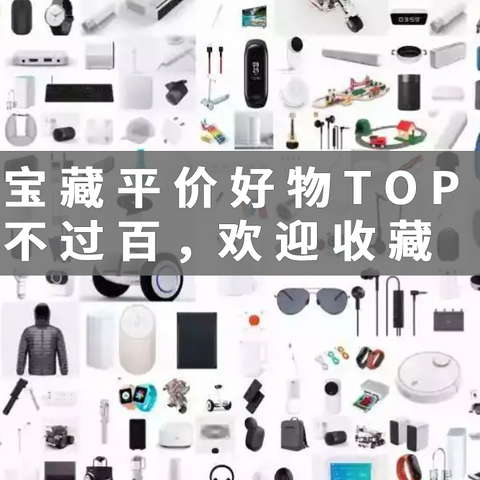 最高不到100元 小米不能错过的宝藏平价好物TOP 10