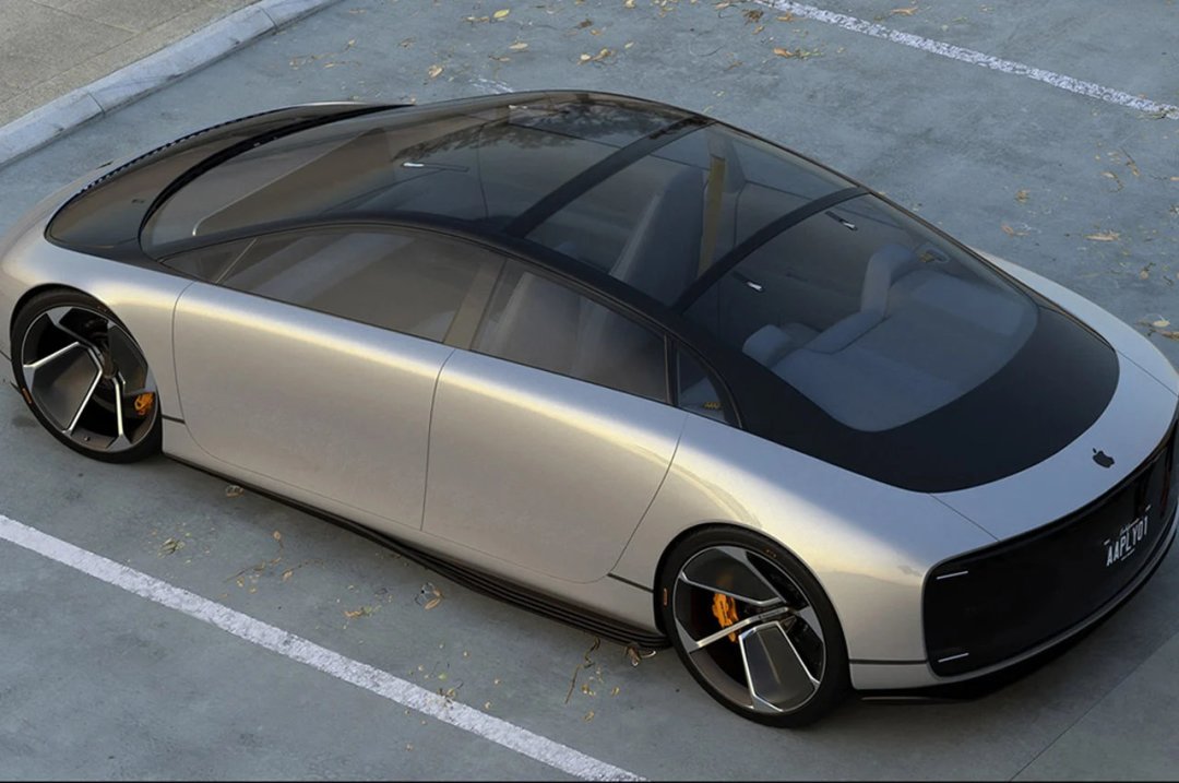 轮辋,金属饰面以及车灯方面,这款概念车都能给人以一种符合苹果设计