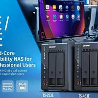 威联通发布 TS-x53E 系列 NAS：赛扬J6412、双2.5G网口、8GB内存