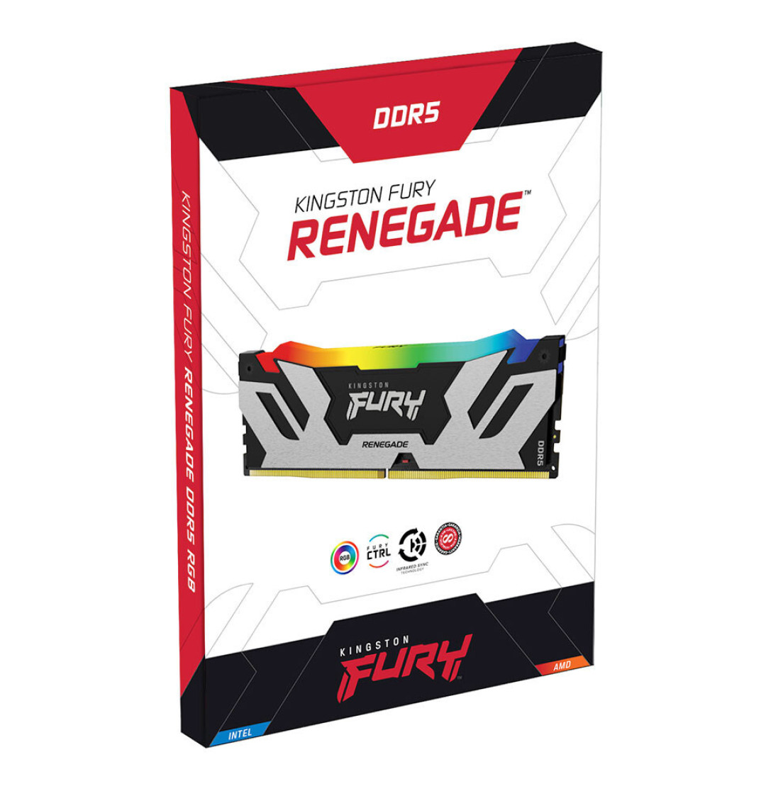 金士顿发布 FURY Renegade 系列 DDR5 内存,全新设计