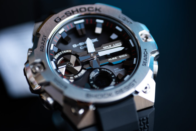 卡西欧男款石英表怎么样 casio gst-b400极速开箱_什么值得买