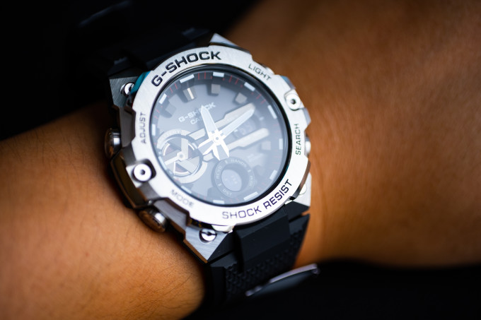 卡西欧男款石英表怎么样 casio gst-b400极速开箱_什么值得买