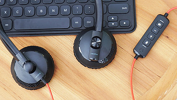 隔音舱级通话降噪让会议网课更安静，NewCoo有线头戴式降噪会议耳机
