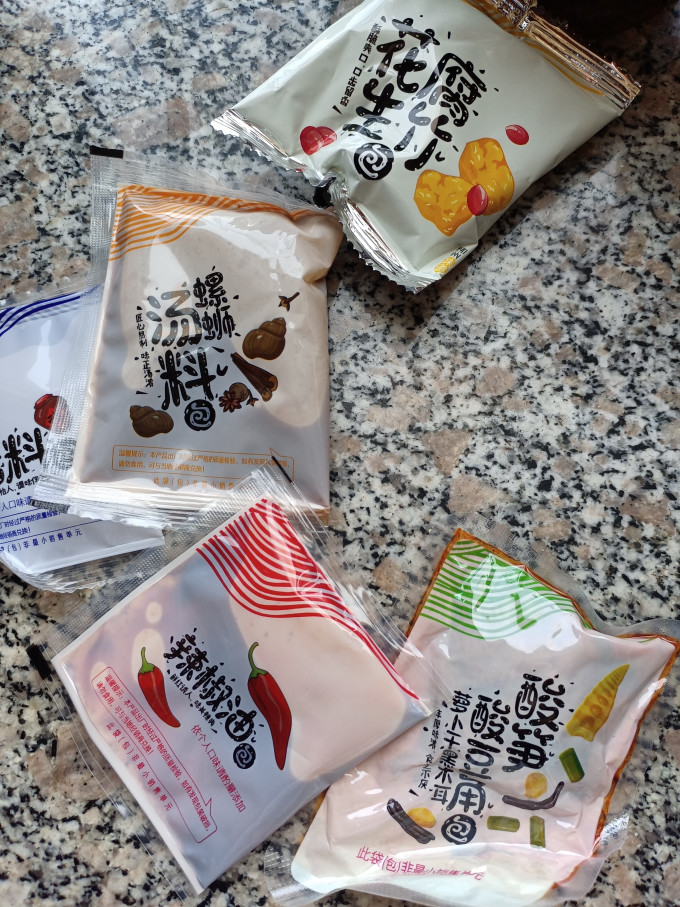 螺小闲方便面/粉