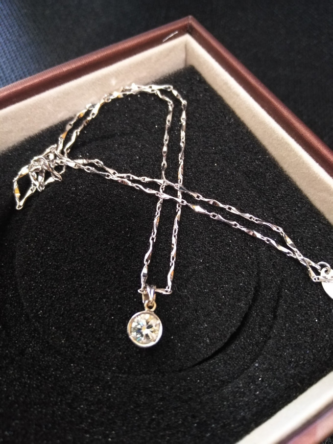 周生生铂金项链怎么样 幸亏看了评论,45cm的起码要._什么值得买