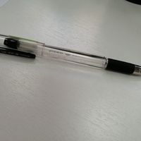 晨光黑色笔