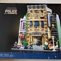 猫猫1195乐高10278街景警局