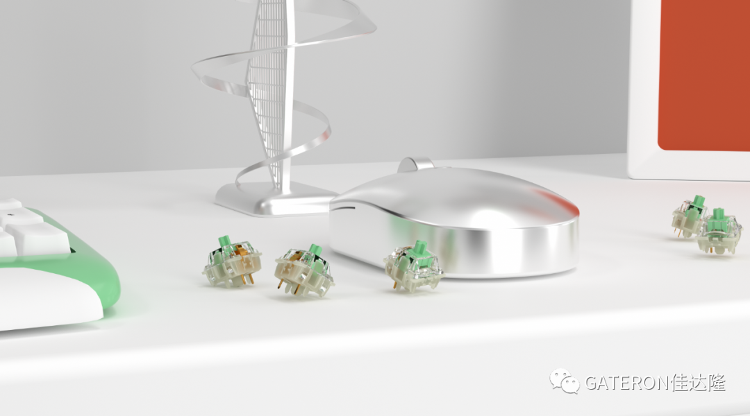 佳达隆发布新款小袋鼠轴：轻量化设计、大段落手感