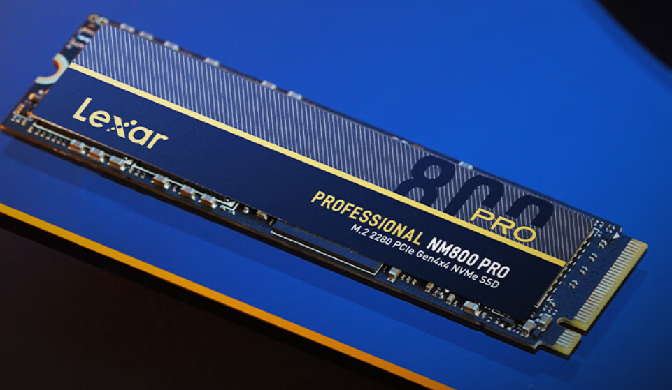 7.5GB/s读速：雷克沙发布 NM800 PRO PCIe 4.0 固态硬盘