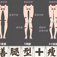 XO型腿、X型腿与O型腿的解决方案顺便教你如何瘦腿，保姆级教程快来练！