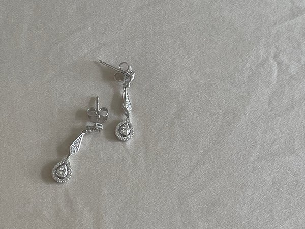 百看不厌！晒下我最近入手的复古风钻石耳坠