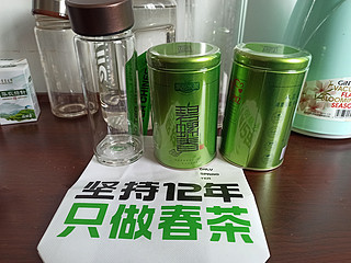 新茶上市喝新茶。特级碧螺春开箱品尝。