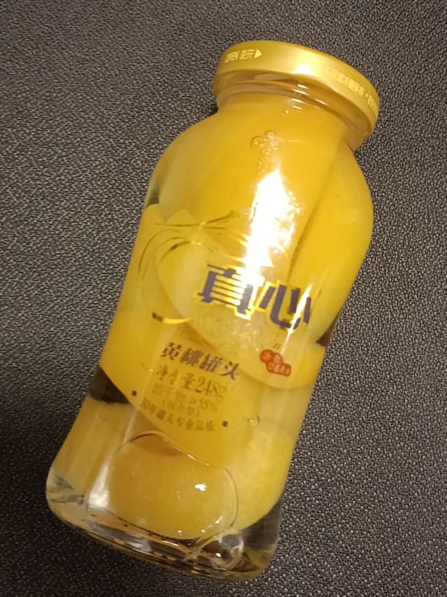真心黄桃罐头