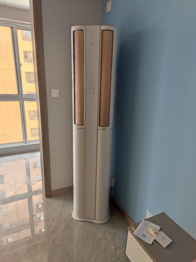 tcl立柜式空调怎么样 比一般空调好看多了,安装还免费._什么值得买