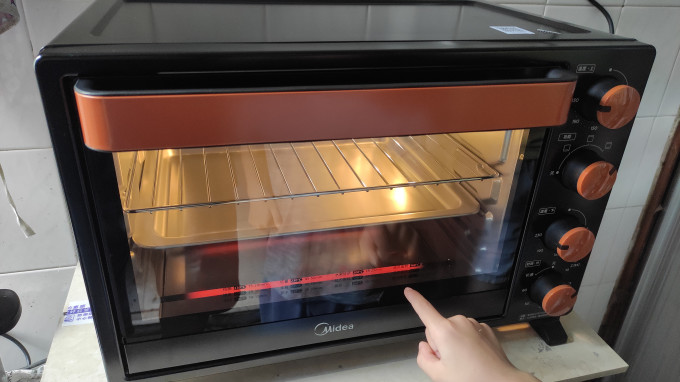美的家用电烤箱t3-l326b开箱