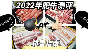 【跟着艾路买食材】 篇三十七：肥牛在线测评第4弹！一共12款，来看看2022年有哪些肉肉值得囤~