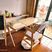差生文具多，儿童书桌就应该简洁一些——斯芬达小鹿桌儿童实木学习桌