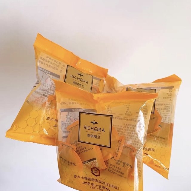 健康果冻｜瑞琪奥兰麦蜂蜜酵素果冻  