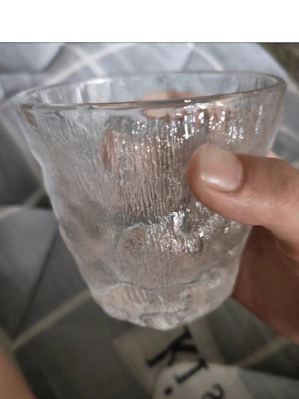 冰川纹玻璃水杯