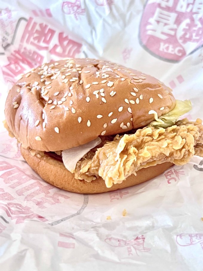 肯德基其他方便食品怎么样 1块钱的kfc香辣鸡腿堡,这才是今日最值