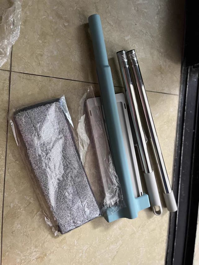 美丽雅 免手洗平板拖把