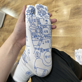 Maison Margiela“猪蹄”袜上印穴位图，奢侈品往足疗届发展了？