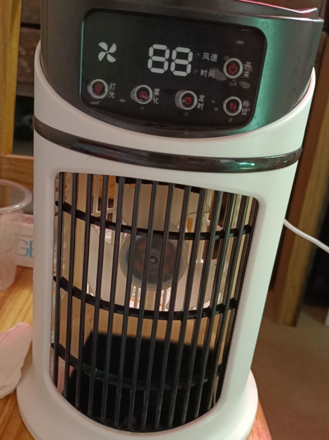 金正冷风机家静音电风扇小型风制冷空调扇