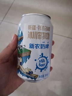 日食记0脂新农奶啤300ml*12罐新疆