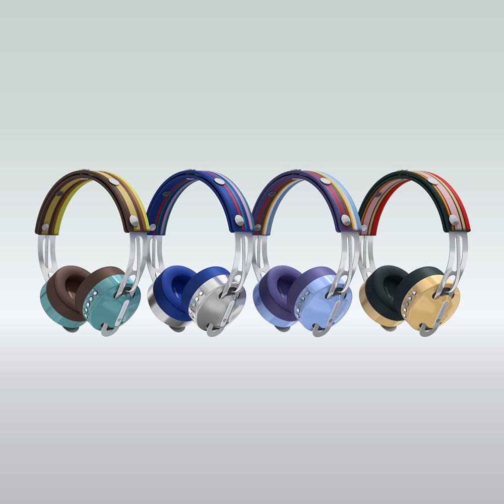 最能彰显个性的耳机，魔尼悉比Rainbow模块化设计头戴式耳机