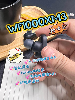 捡漏旗舰降噪耳机索尼WF-1000XM3