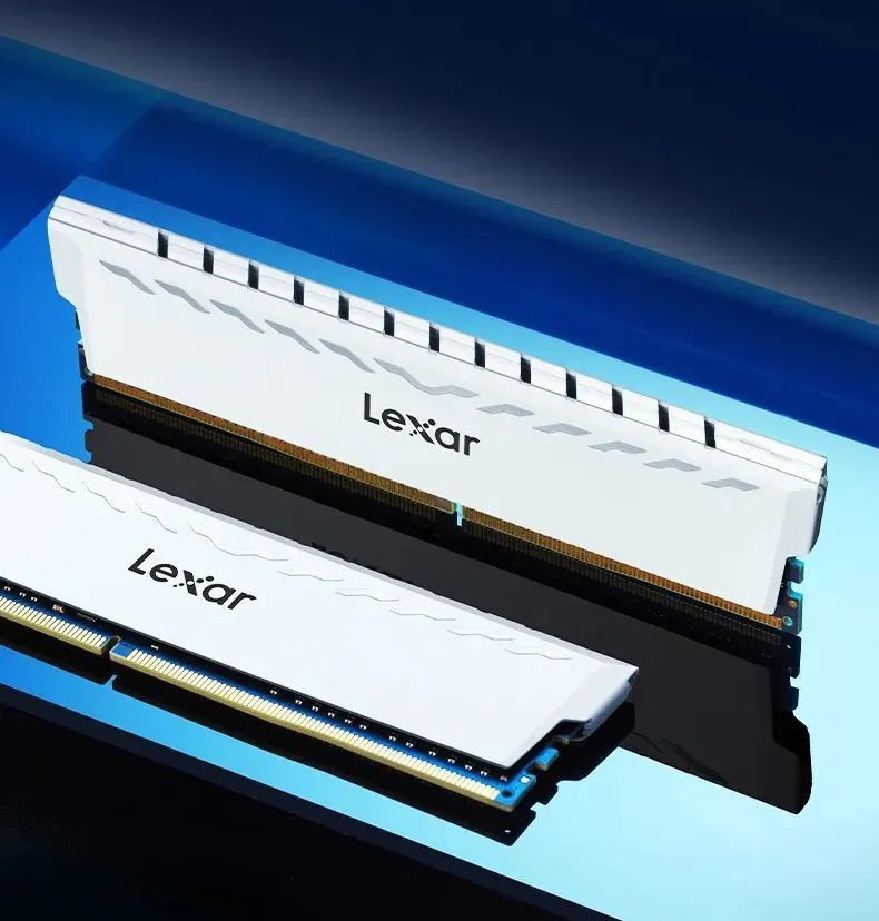 雷克沙 发布 雷神铠 OC DDR4 内存条，拒绝“光污染”，纯白机身