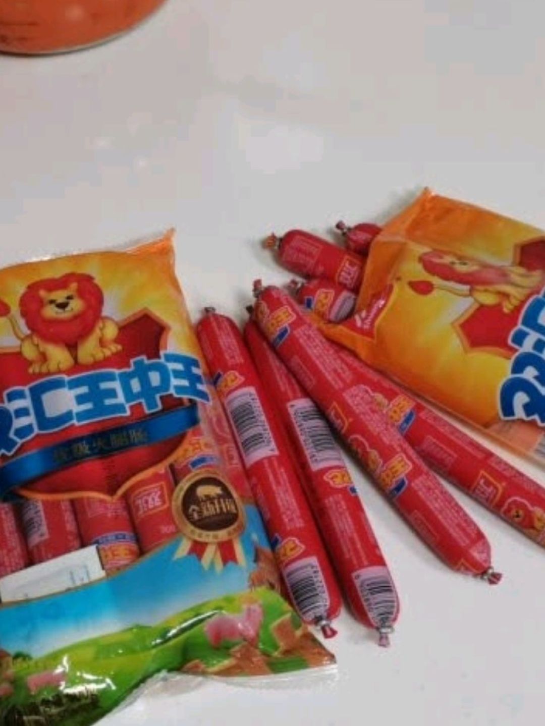 双汇王中王火腿肠 50g*10支 袋装