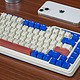  Kzzi珂芝K75金粉V2三模机械键盘开箱　