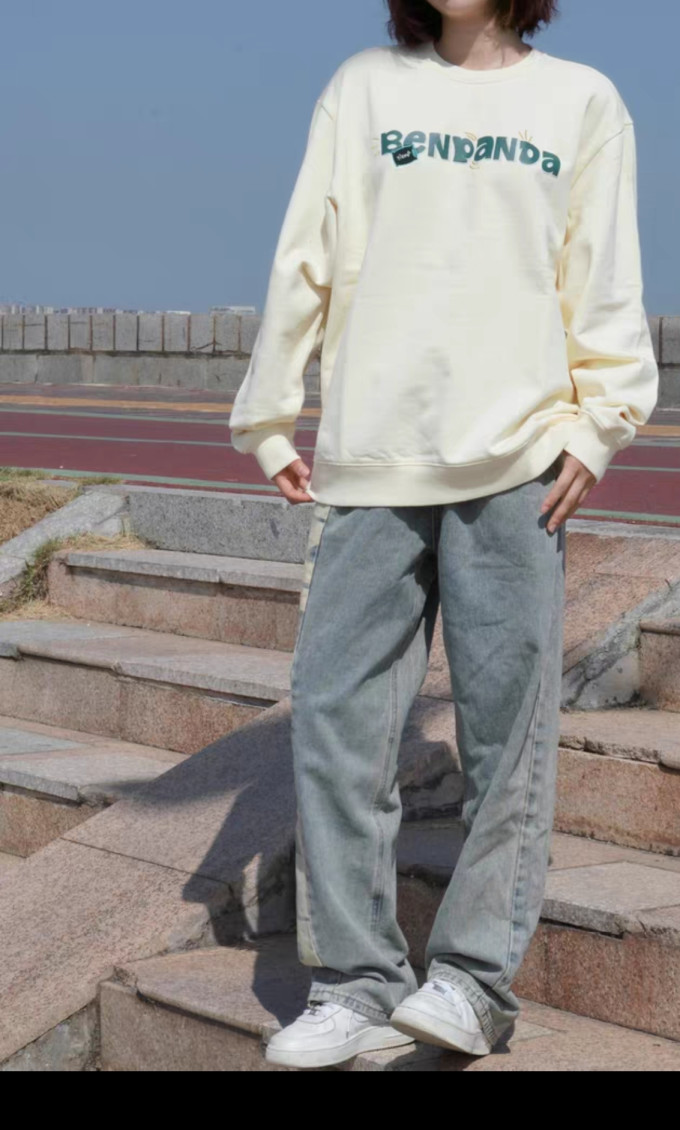 熊猫·本男士卫衣