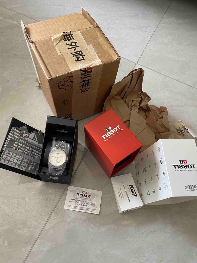 别样买的天梭到了