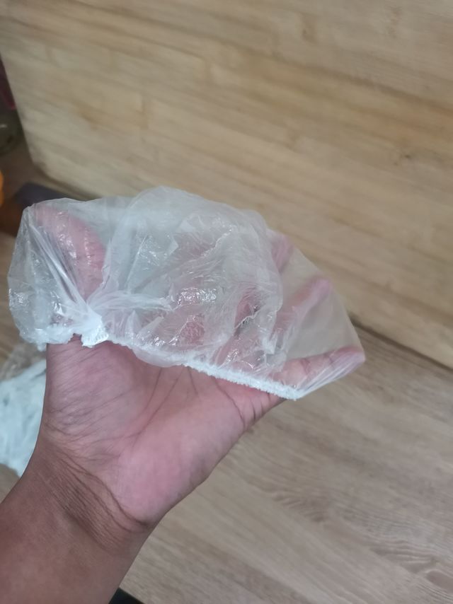 像浴帽一样