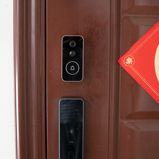 有它还能怕小偷？实时查看门外一举一动的智能门铃