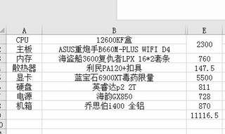 今天开箱，准备装机