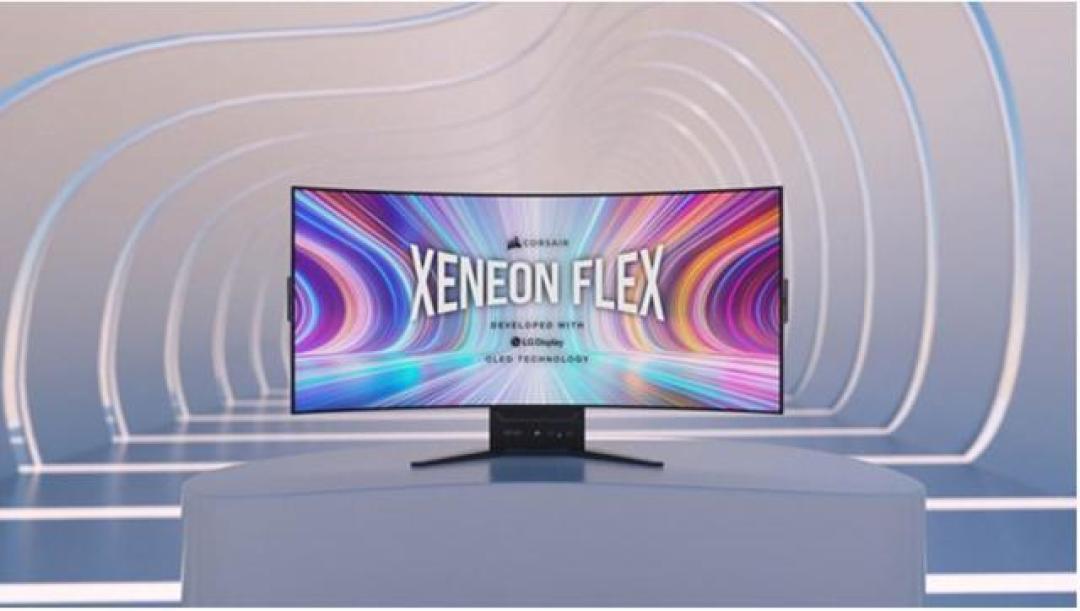 能掰弯:美商海盗船发布 XENEON FLEX 45WQHD240 OLED 顶级游戏显示器