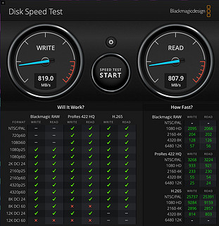 新款MAC AIR M2测闪迪E61