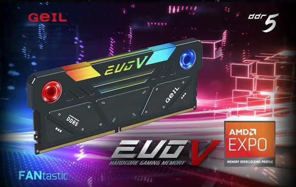 金邦 发布AMD新锐龙专用 EVO V 和 Polaris RGB DDR5 系列内存