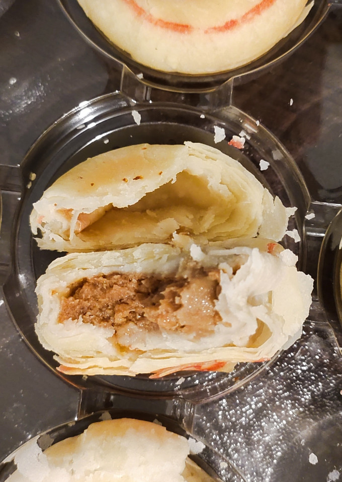 山姆鲜肉月饼1盒9个29元