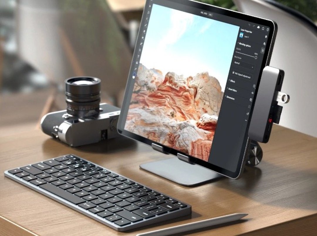 专为 M1 iPad 打造:Satechi 推出新款 MOBILE PRO 拓展坞