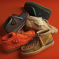 Clarks x Moncler 首度联名，袋鼠鞋披上羊毛，秋冬天脚不能受凉！