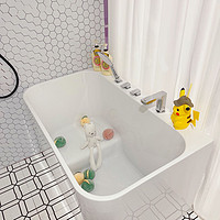 ​3㎡浴室泡澡| mini浴缸，太舒服了