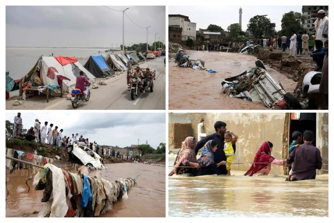 巴基斯坦遭遇罕见洪水，数百万人失去家园！